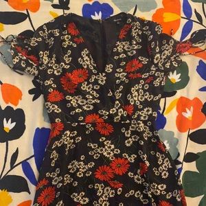 Daisy Floral MIDI dress